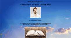 Desktop Screenshot of bible-sabbath.com