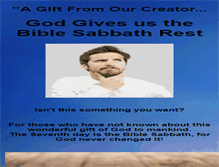Tablet Screenshot of bible-sabbath.com